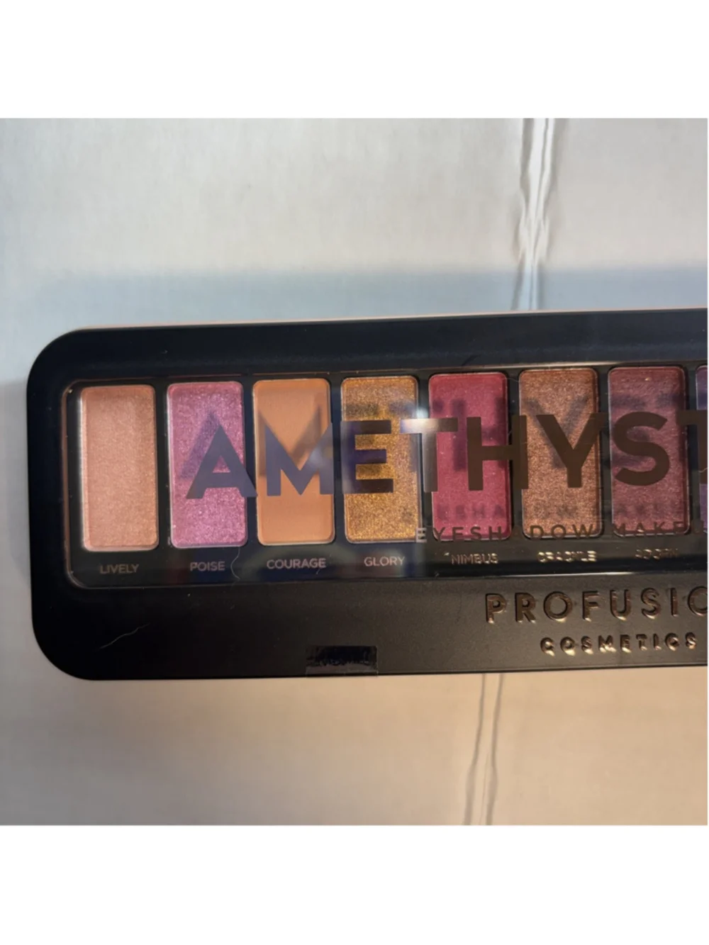 Profusion Cosmetics Amethyst Eyes 12 Shades EyeShadow Palette Purple 1166